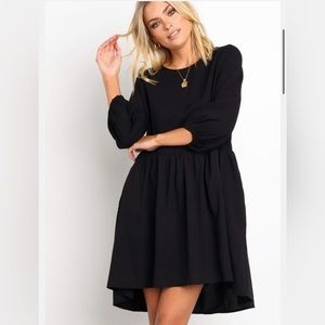 Petal & Pup Kyndal Dress Black Sz-10